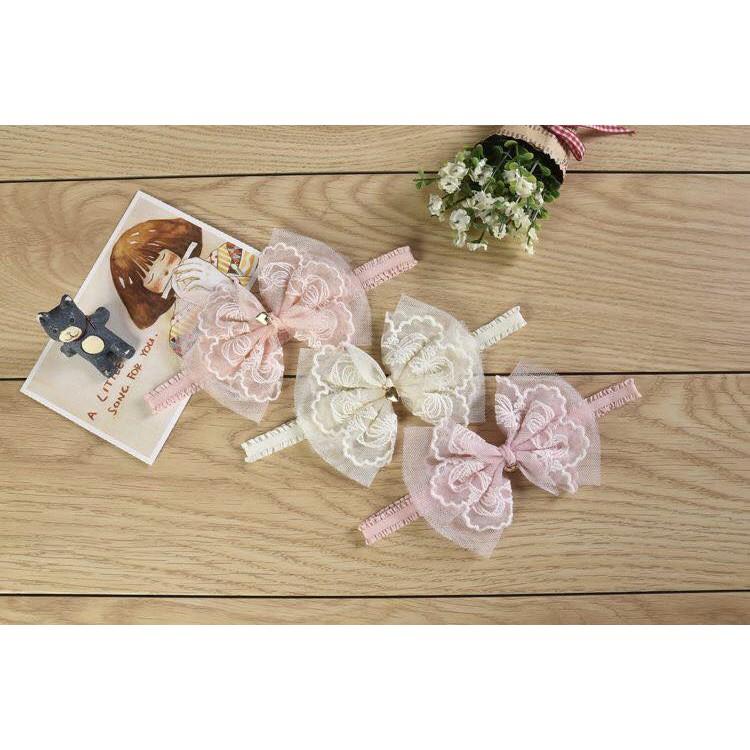 Băng đô tai thỏ điệu đà cho bé