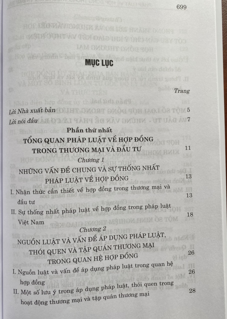 Pháp Luật Về Hợp Đồng Trong Thương Mại Đầu Tư – Những Vấn Đề Pháp Lý Cơ Bản