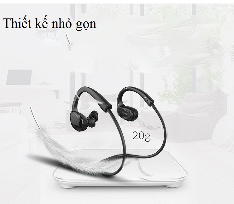 Tai nghe dẫn xương bluetooth H6 - Hàng nhập khẩu