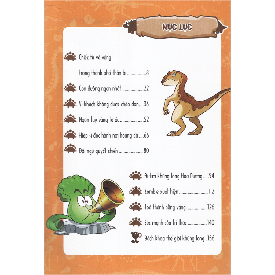 Trái Cây Đại Chiến Zombie-Thế Giới Khủng Long - Tập 5: Khủng Long Và Tòa Thành Vàng