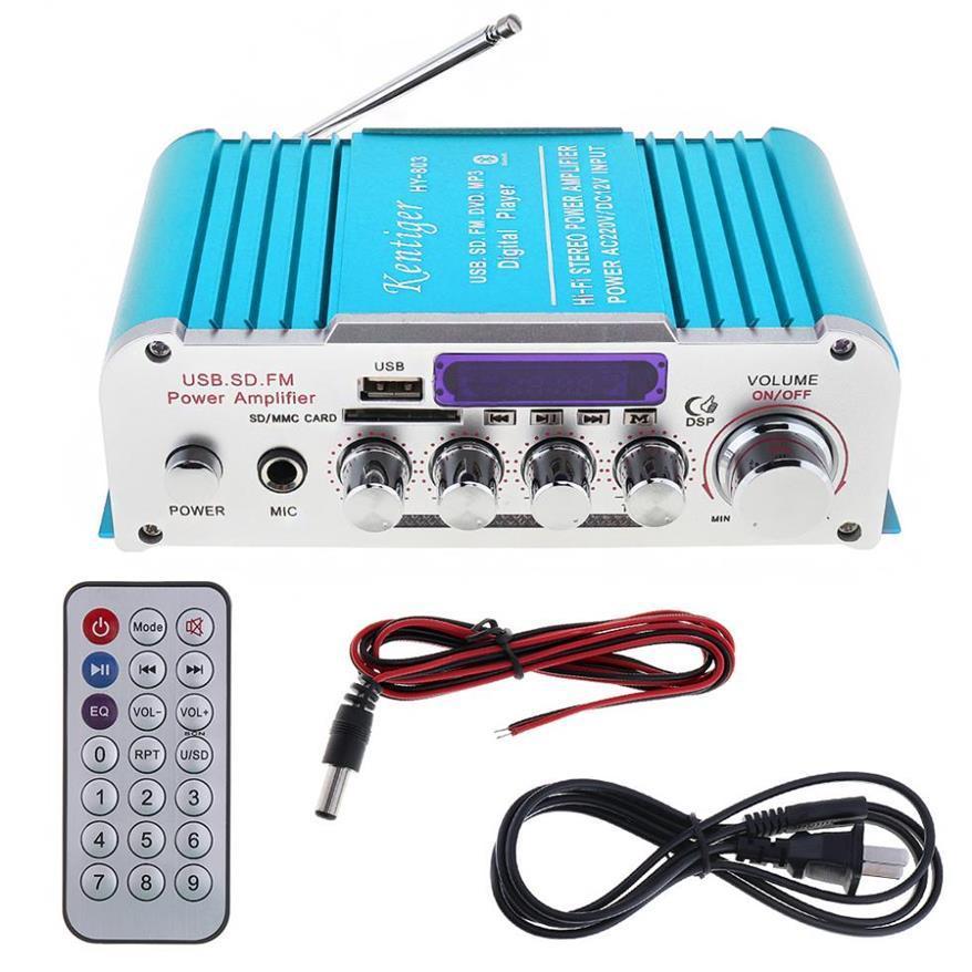 Amply Nào Tốt, Amply 12V, Amly mini Karaoke Kentiger HY 803 ,BT-298ACông Suất Lớn Âm Thanh Hay, Âm Bass Chuẩn