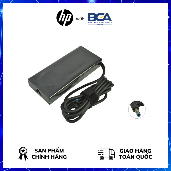 HP Smart AC power adapter 150 watt (L32661-001)_Chính Hãng_Dùng cho Laptop: HP OMEN, HP ZBook, HP EliteBook 1050 Series