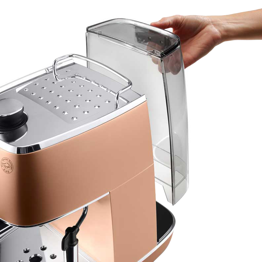 Máy Pha Cà Phê Espresso Distinta Delonghi ECI 341.CP (1100W) - Đồng - Hàng Chính Hãng