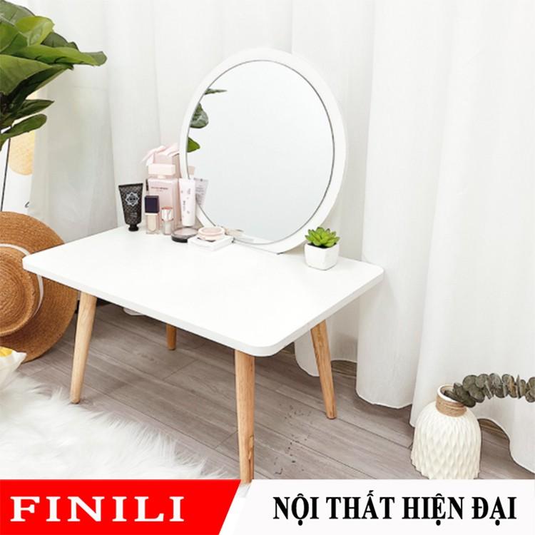 Bàn trang điểm thiết kế nhỏ gọn phog cách Bắc Âu FNL-117.01