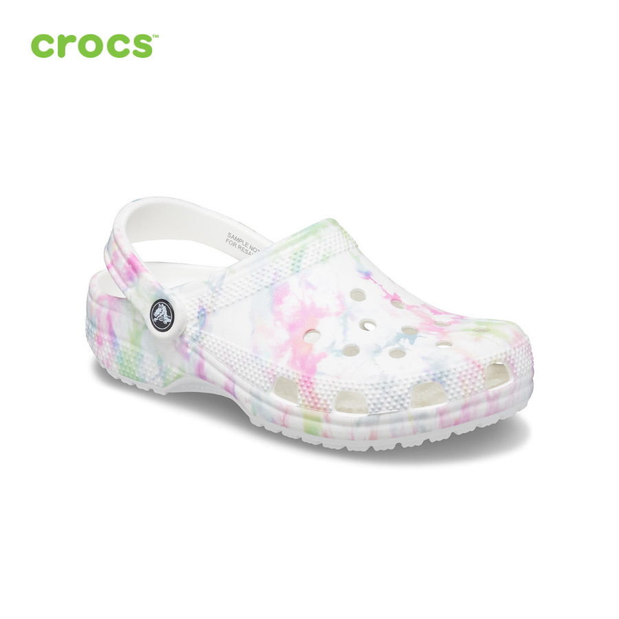 Giày lười clog unisex Crocs Bleach Dye - 207326-94S