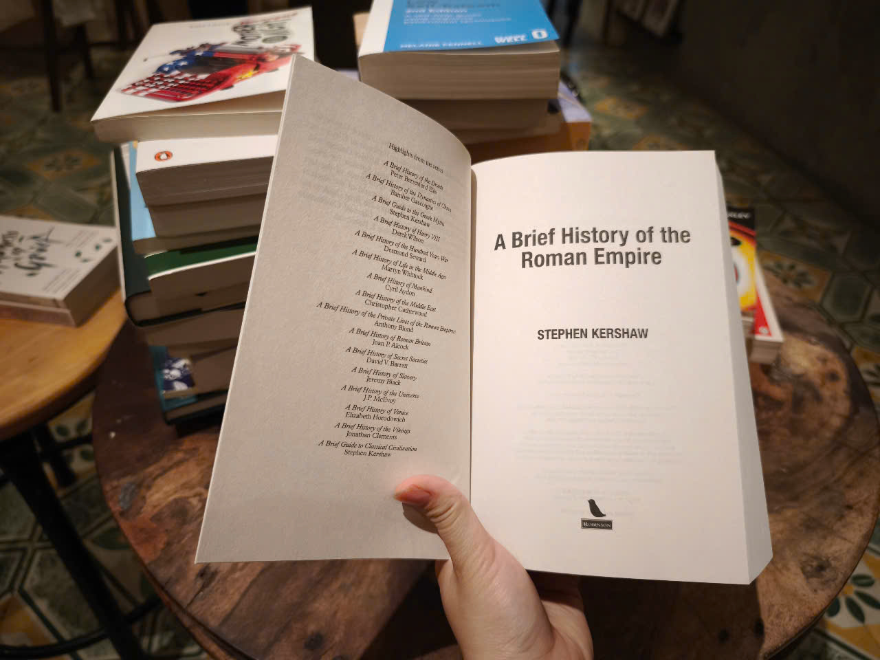 Sách - A Brief History of the Roman Empire by Stephen P. Kershaw - Ancient History / Nonfiction in English