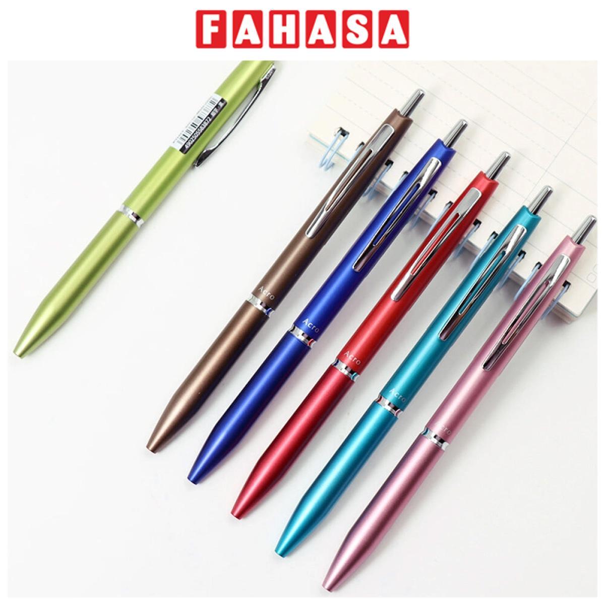 Bút Bi Ký Acro 1000 0.7 mm - Pilot BAC-1SF-MBN - Mực Đen - Thân Nâu Kèm Hộp