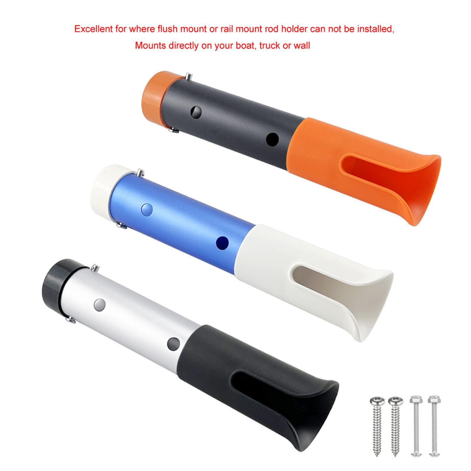 Fishing Rod Holder Racks Portable Fishing Rod Stand-Off Tube Rod Pole Holder Bracket Support