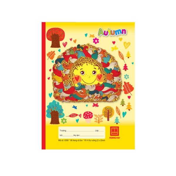 Vở Class Four Season - 4 Ô Ly 96 Trang - Hồng Hà 0359