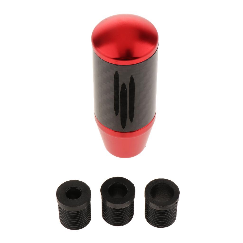 Auto Carbon fiber Manual Car Gear Stick Shifter Knob