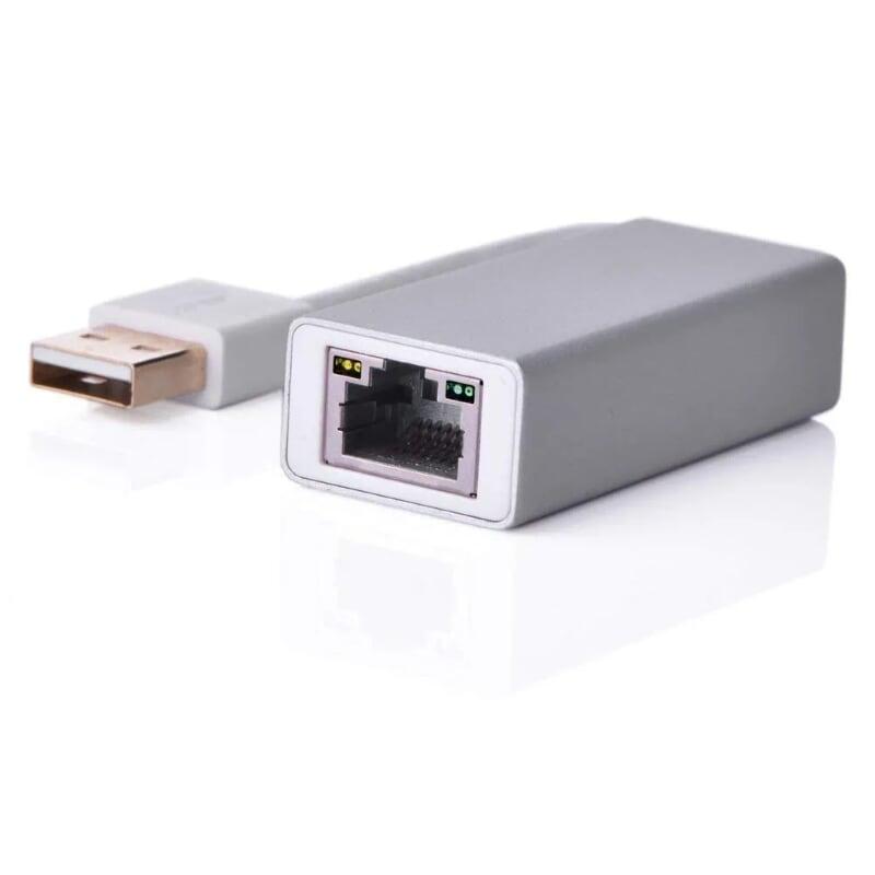 Ugreen UG2025720257TK 15CM màu Bạc Cáp chuyển đổi USB 2.0 sang cổng LAN RJ45 tốc độ 100Mbps vỏ nhôm - HÀNG CHÍNH HÃNG