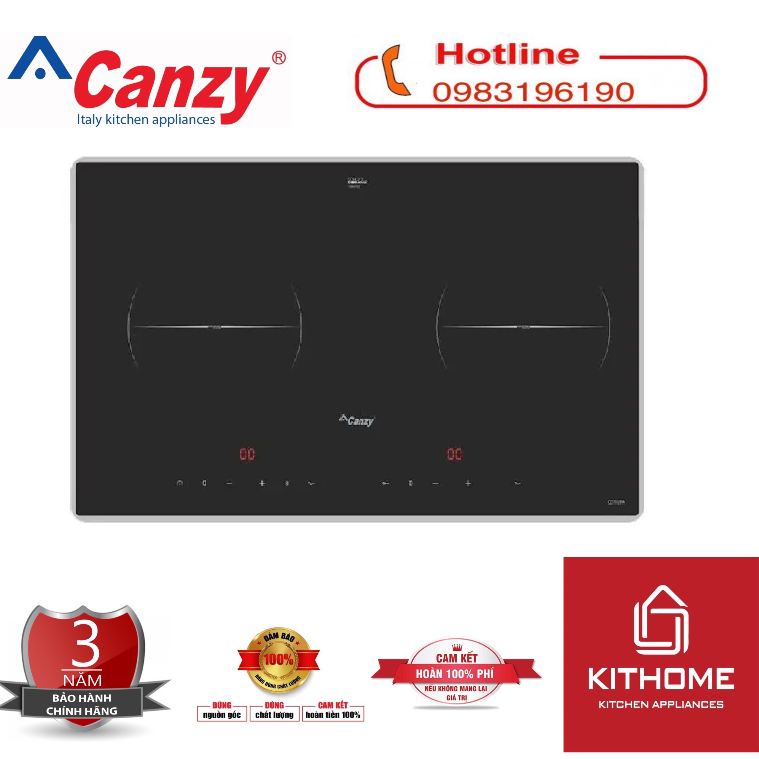 Bếp từ Canzy CZ 702IPA - Hàng chính hãng