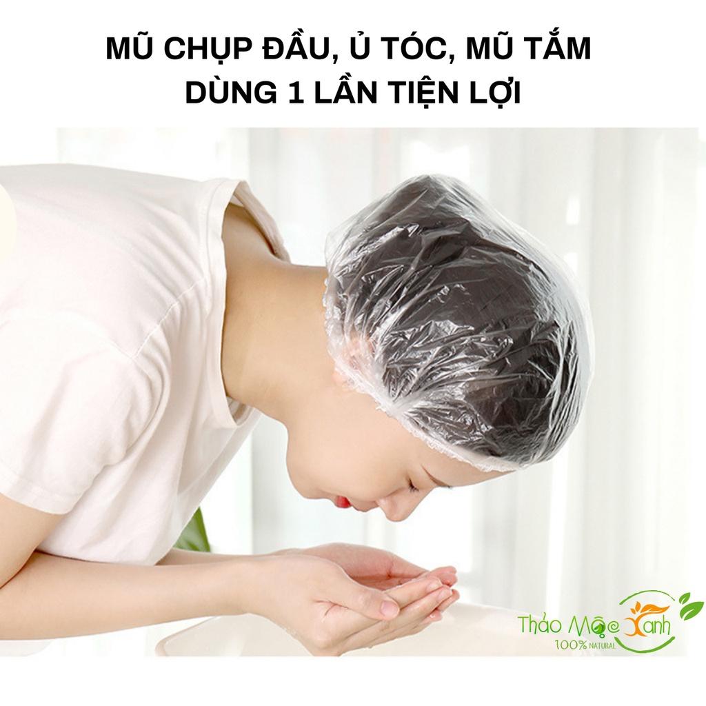 Mũ chụp đầu, ủ tóc, mũ tắm dùng 1 lần tiện lợi