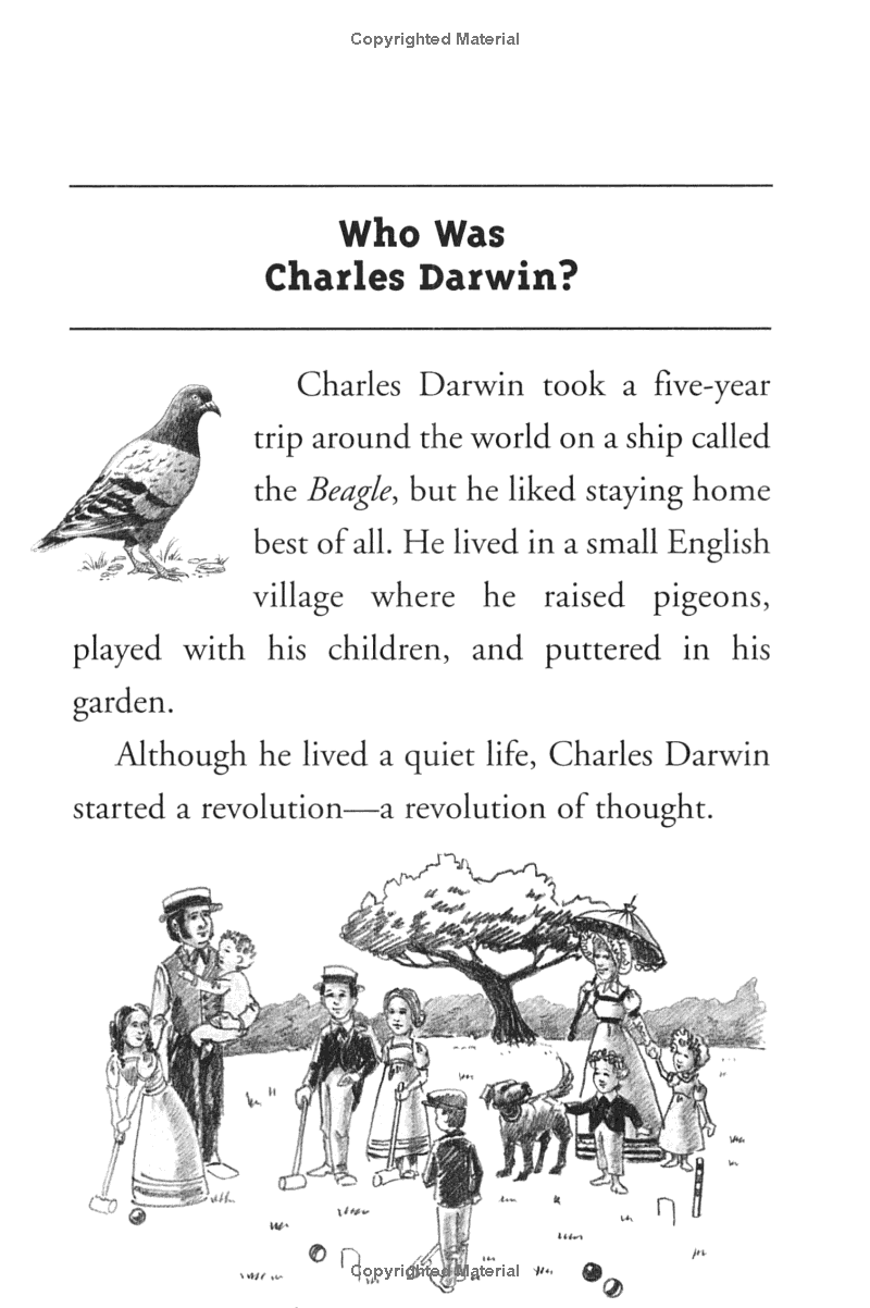 Sách ngoại văn: Who Was Charles Darwin?