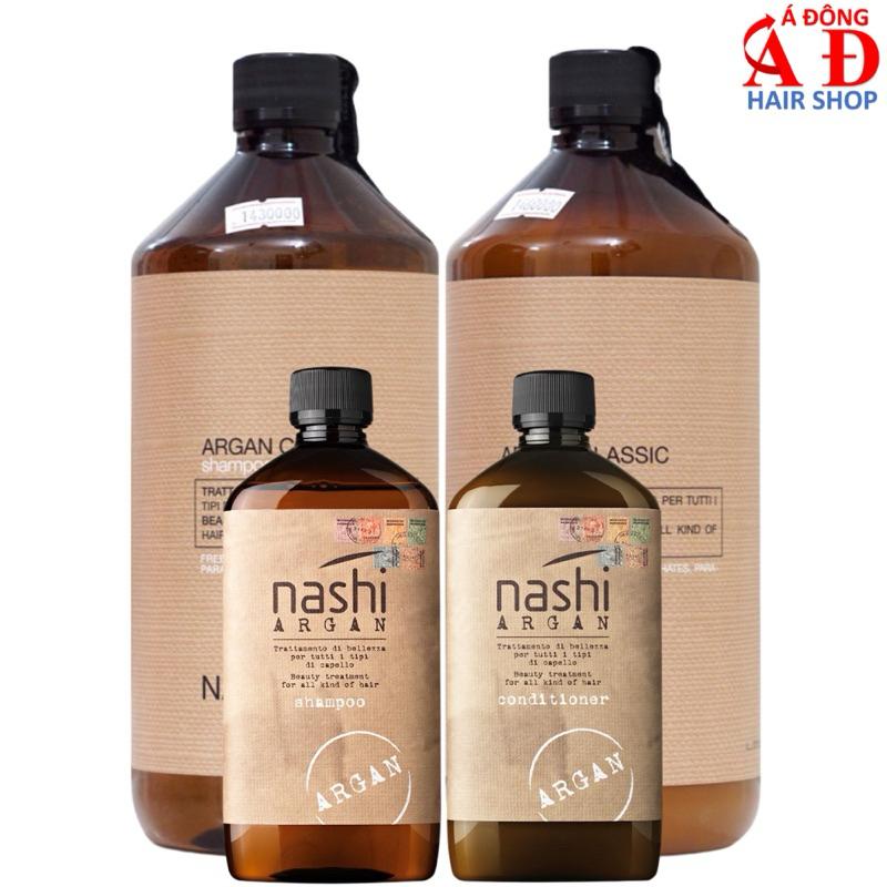 DẦU GỘI XẢ PHỤC HỒI HƯ TỔN NASHI ARGAN CLASSIC ITALY