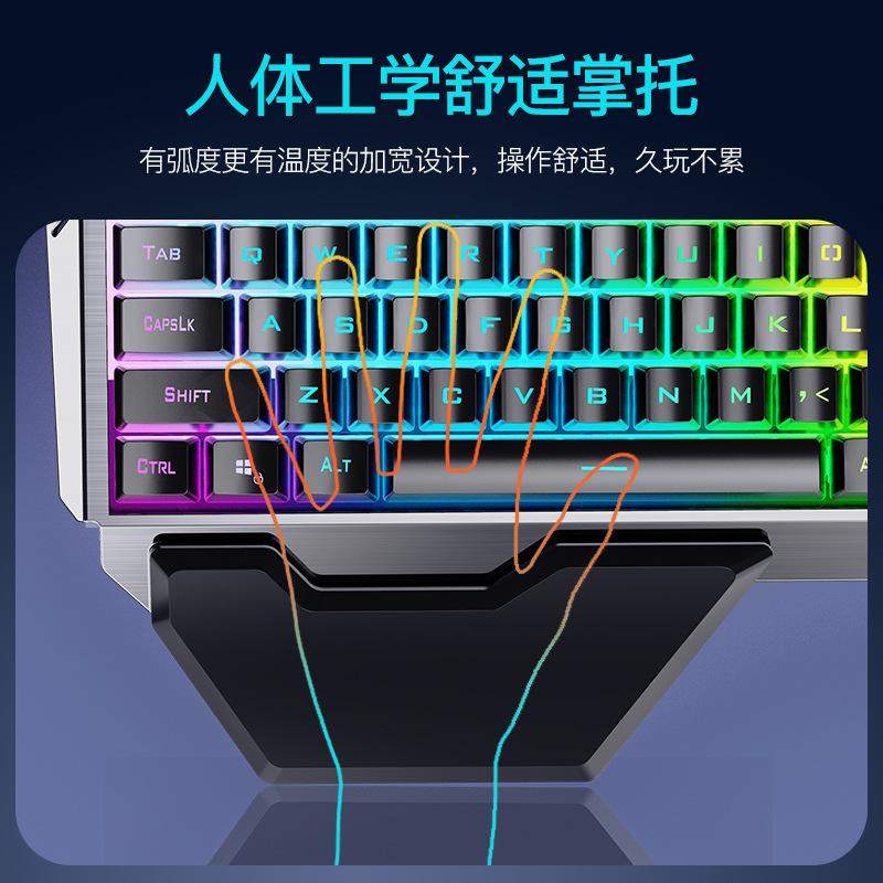 Phong cách mới nhất của Wrangler bộ bàn phím và chuột không dây thực sự thao túng bộ tai nghe bộ ba người có dây máy tính để bàn máy tính xách tay