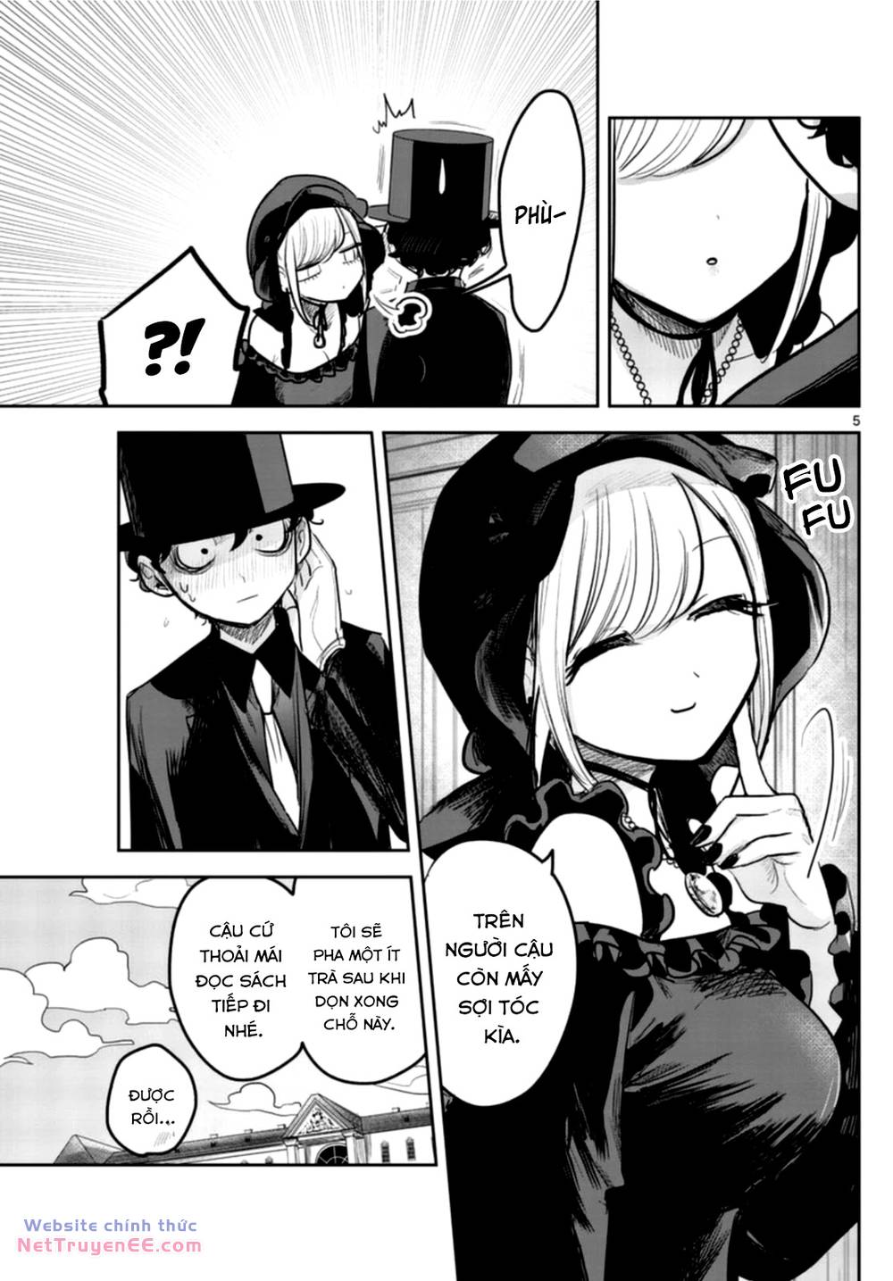 shinigami bocchan to kuro maid chapter 185.5 5