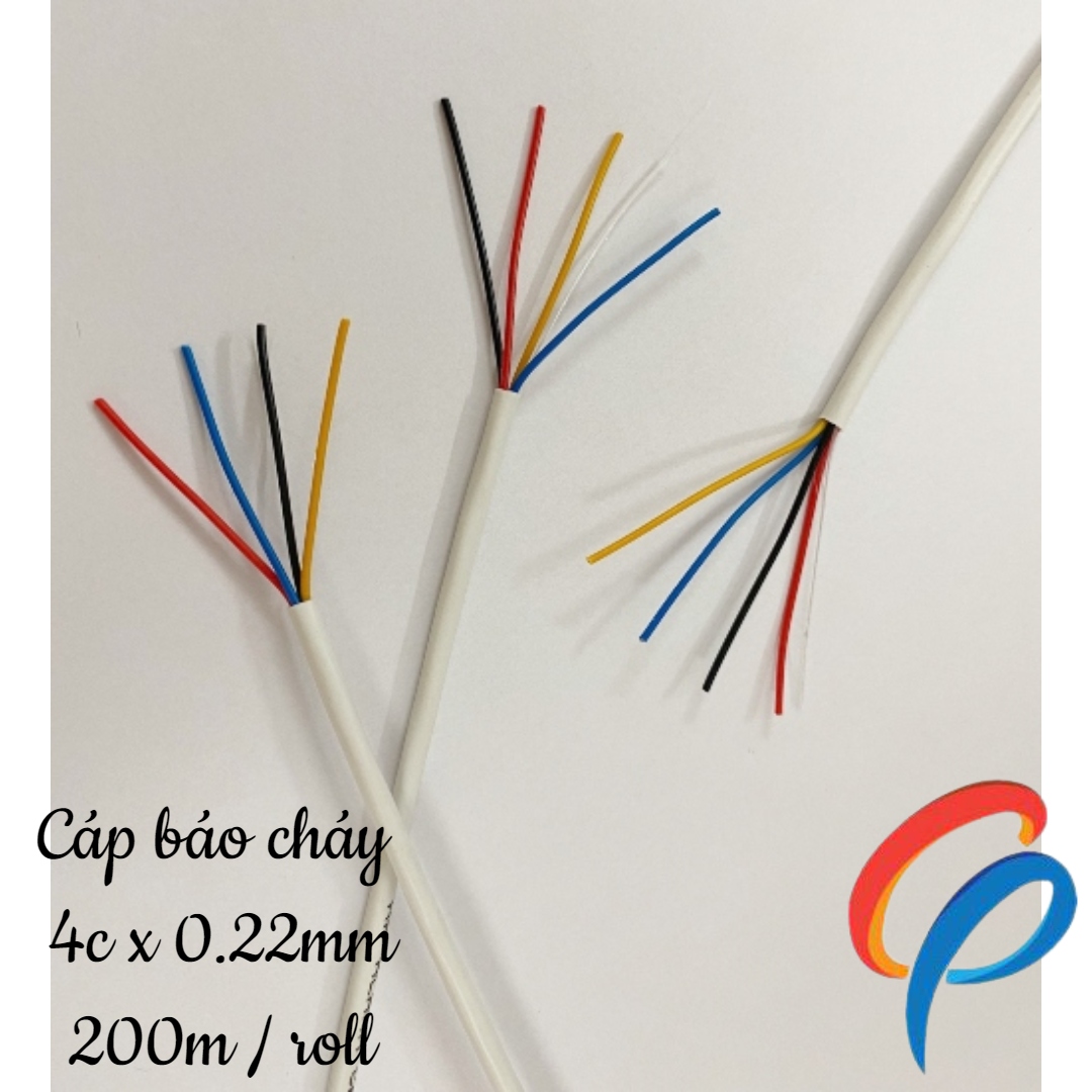 Cáp báo cháy Altek Kabel CBC-4x0.22mmcu điện áp 500 volt