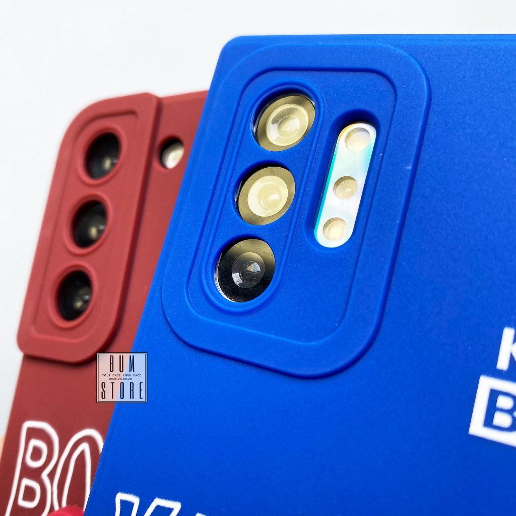 Ốp Lưng Silicon Gấu KleinBlue Cho Samsung Galaxy Note 20 Ultra / Note 20 / Note 10 Plus / Note 10 Viền Vuông