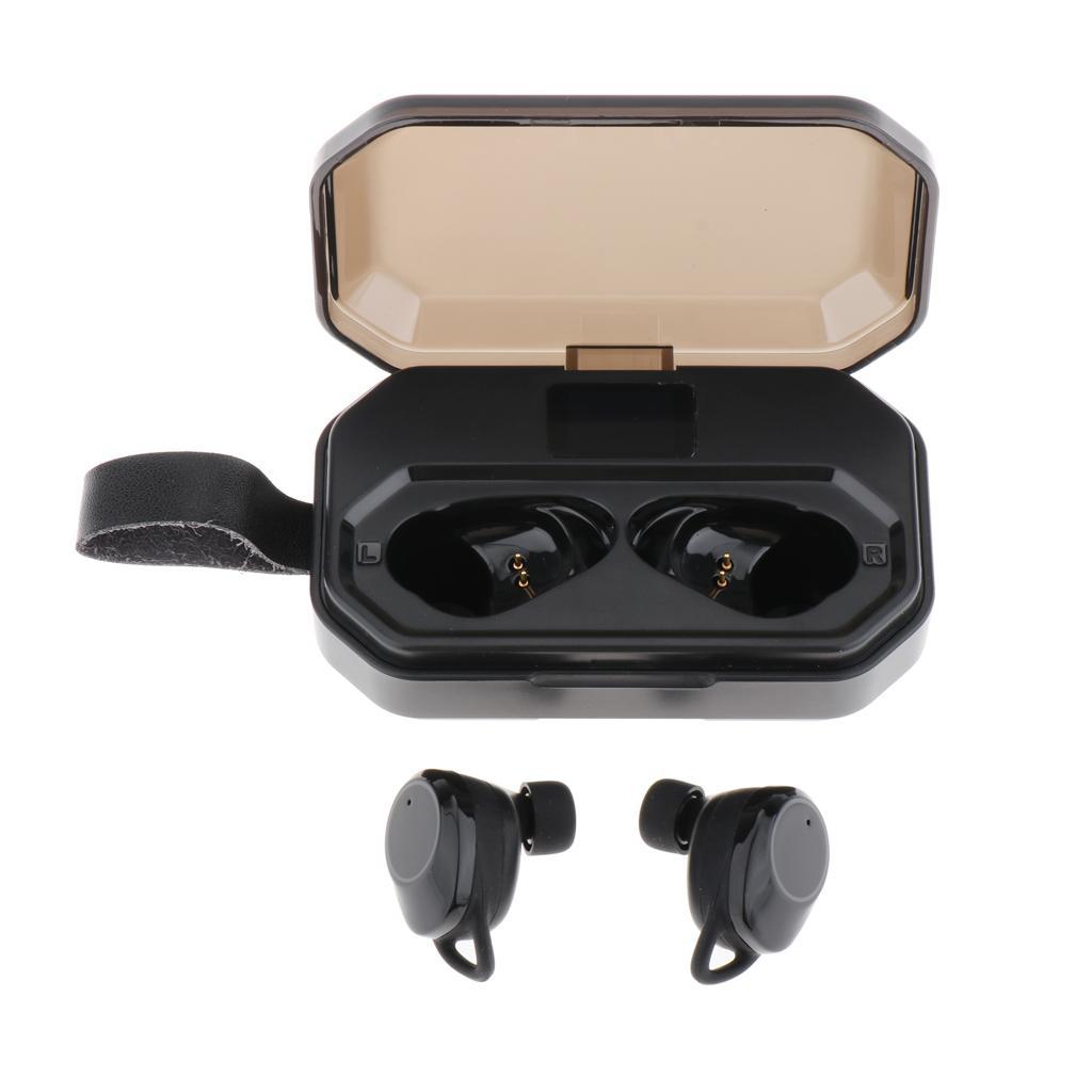 Bluetooth Stereo Headset HIFI Waterproof Earbuds In-Ear Headphones with Mic