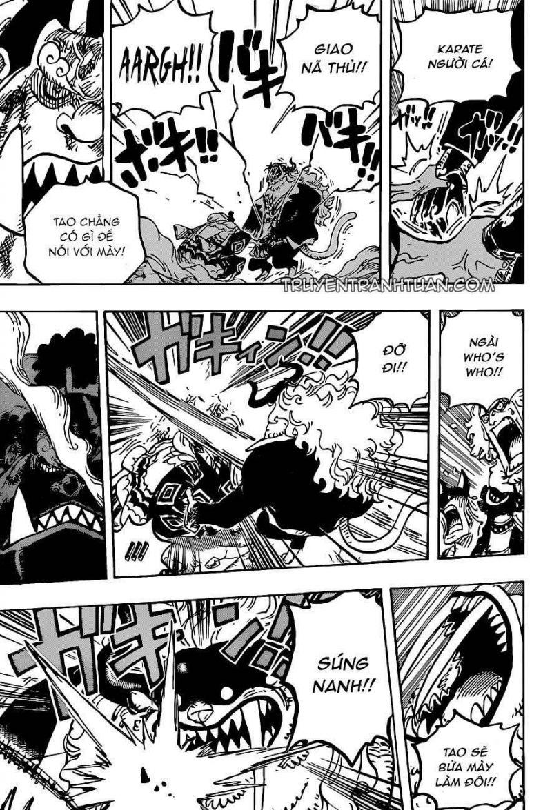 đảo hải tặc - one piece chapter 1018 15