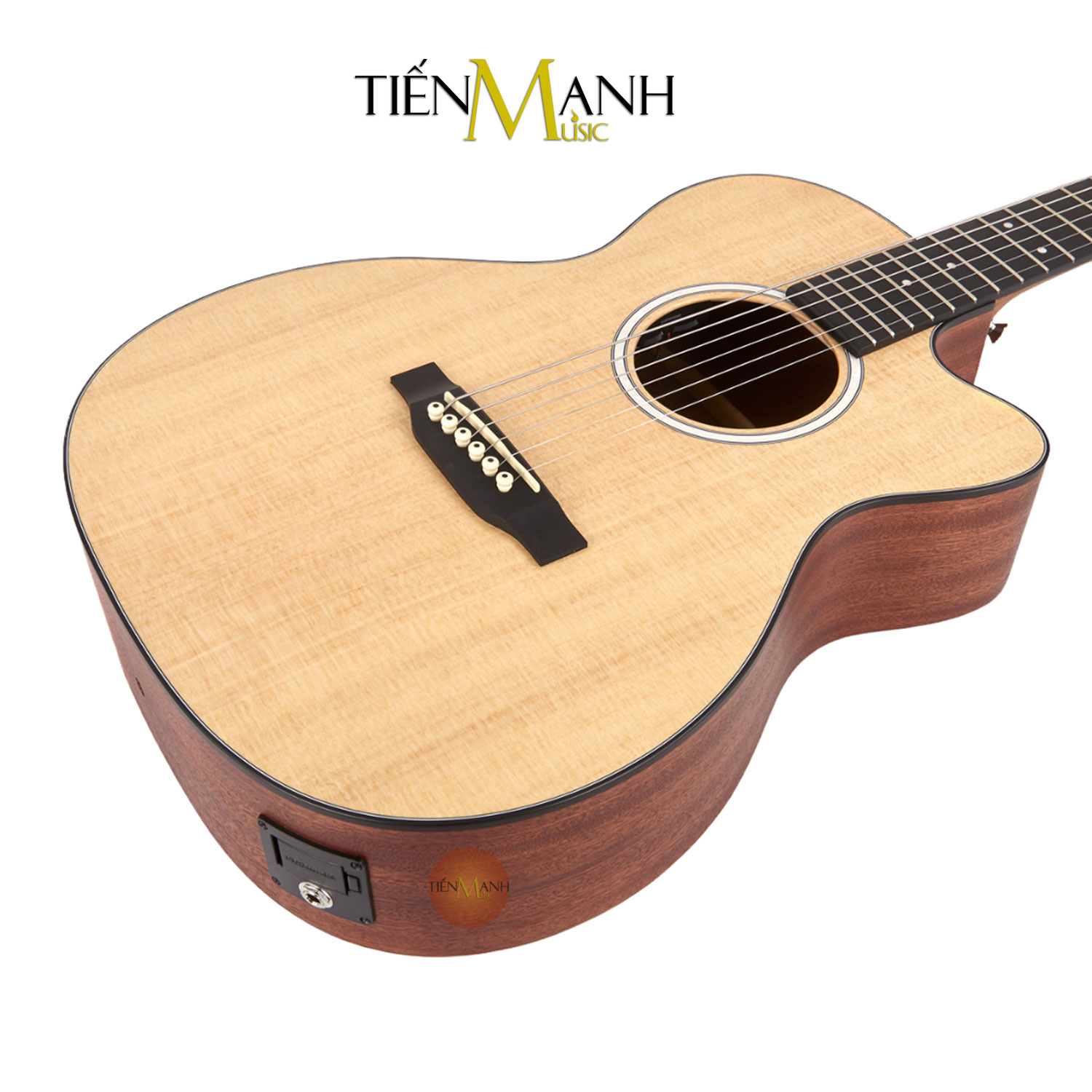 [Có EQ] Đàn Guitar Acoustic Martin Junior 000CJr-10E CJr 10E Hàng Chính Hãng - Kèm Bao Đựng, Móng Gẩy DreamMaker CJr10E