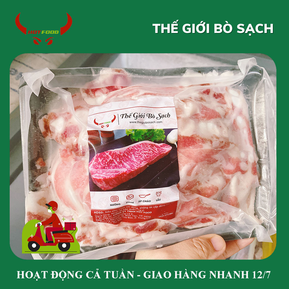 Gù Bò Úc Thái Mỏng - Lẩu