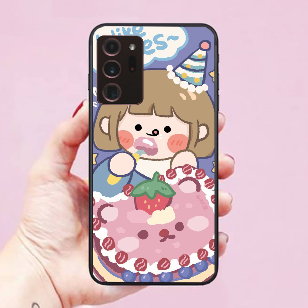 Ốp lưng dành cho điện thoại Samsung Galaxy Note 20 Ultra-5G Hình Baby Happy
