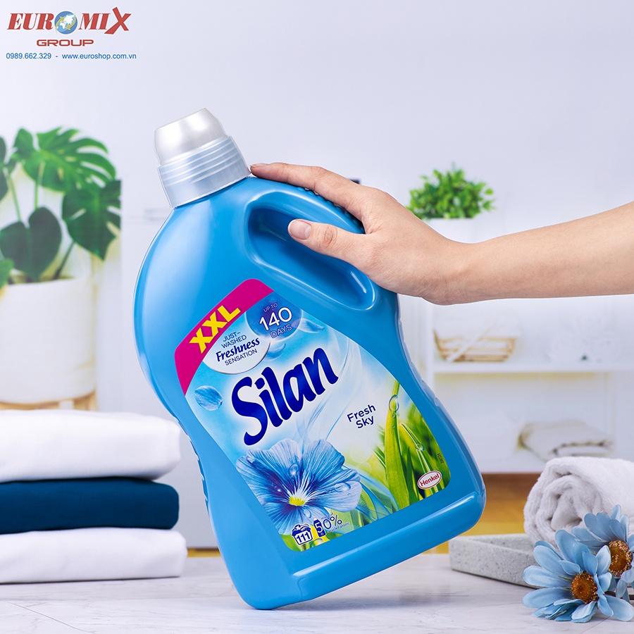 Nước Xả Thơm Quần Áo Silan 2.775L Fresh Sky