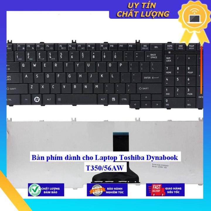 Bàn phím dùng cho Laptop Toshiba Dynabook T350/56AW - Hàng Nhập Khẩu New Seal