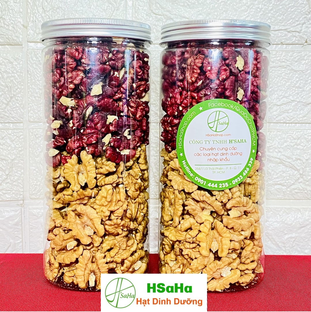 Mix Hạt Dinh Dưỡng Nhập Khẩu Mỹ - 2 Loại Tách Vỏ HSaHa