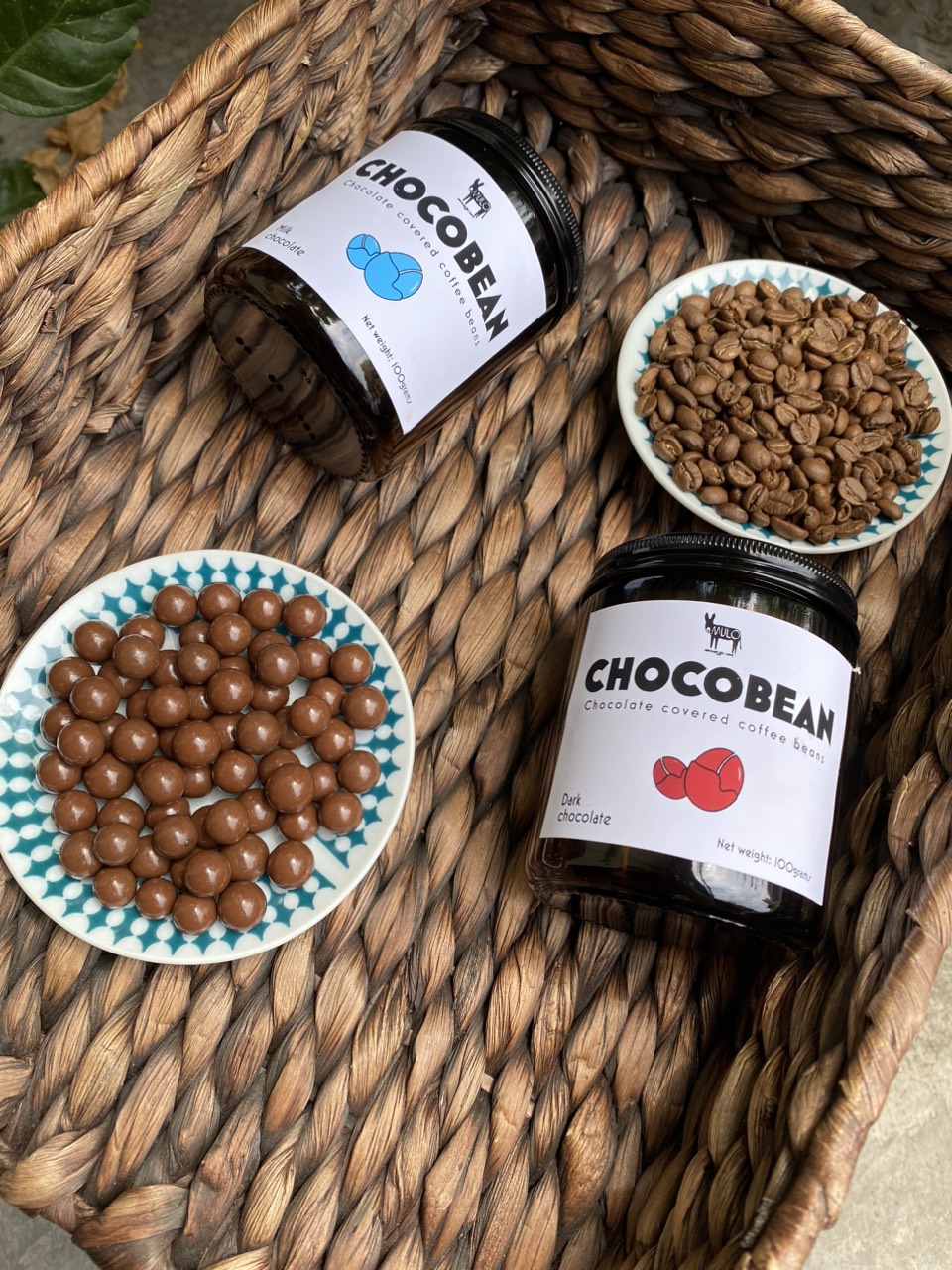 Coffee chocobean cà phê phủ sô cô la - Cà phê MULO