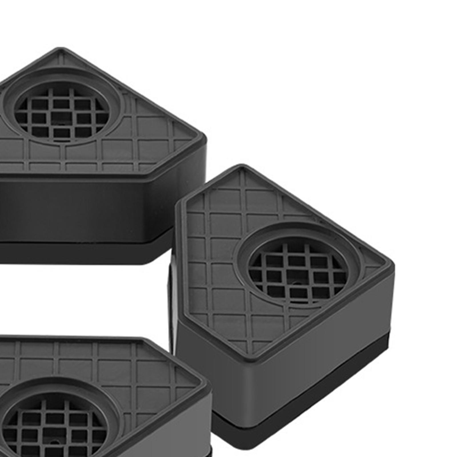 4x Washer Vibration Pads Washing Machine Feet Mat Stop Shaking for Dryer Machine