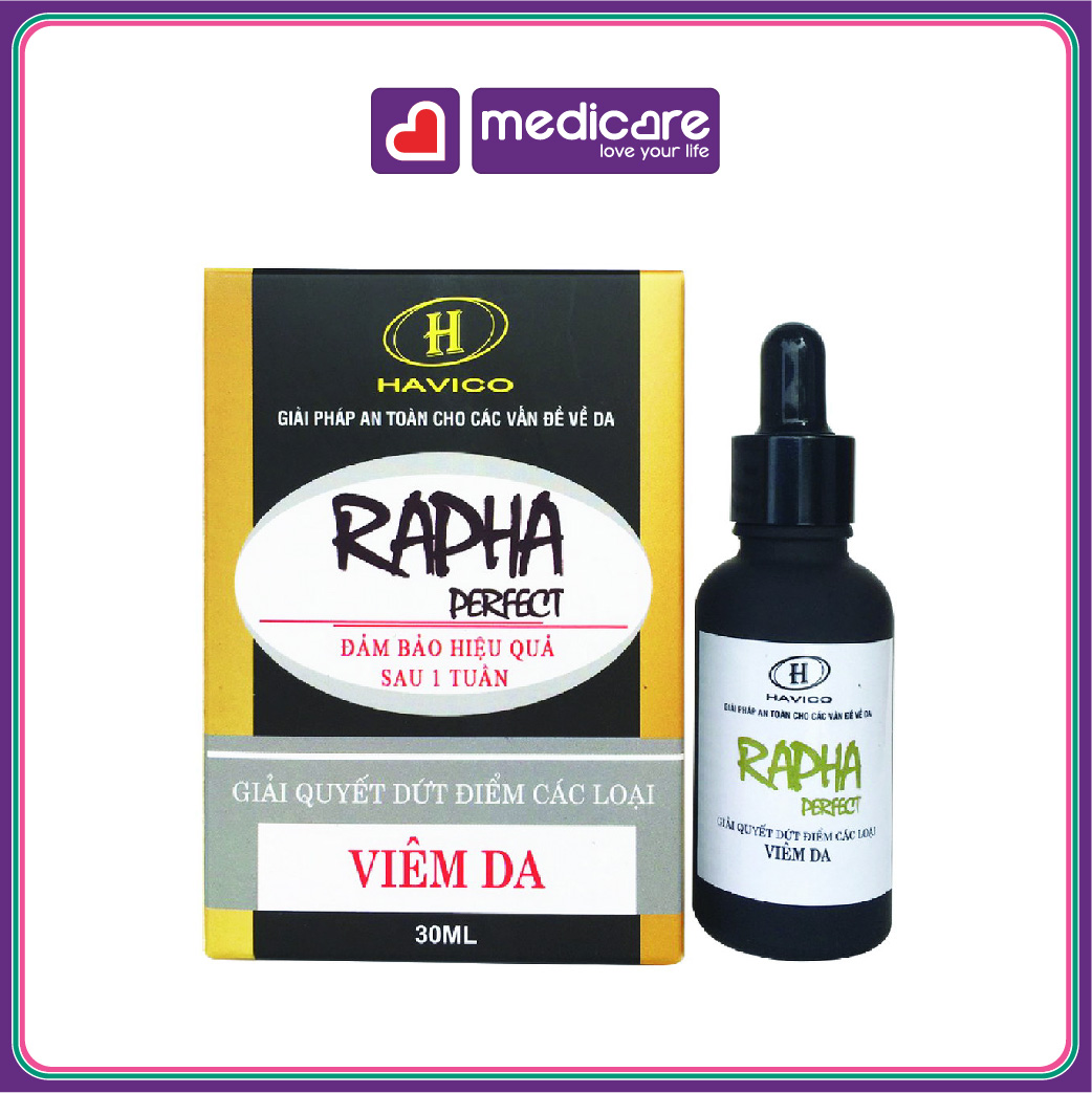 HAVICO Rapha Percect viêm da Hộp 30ml