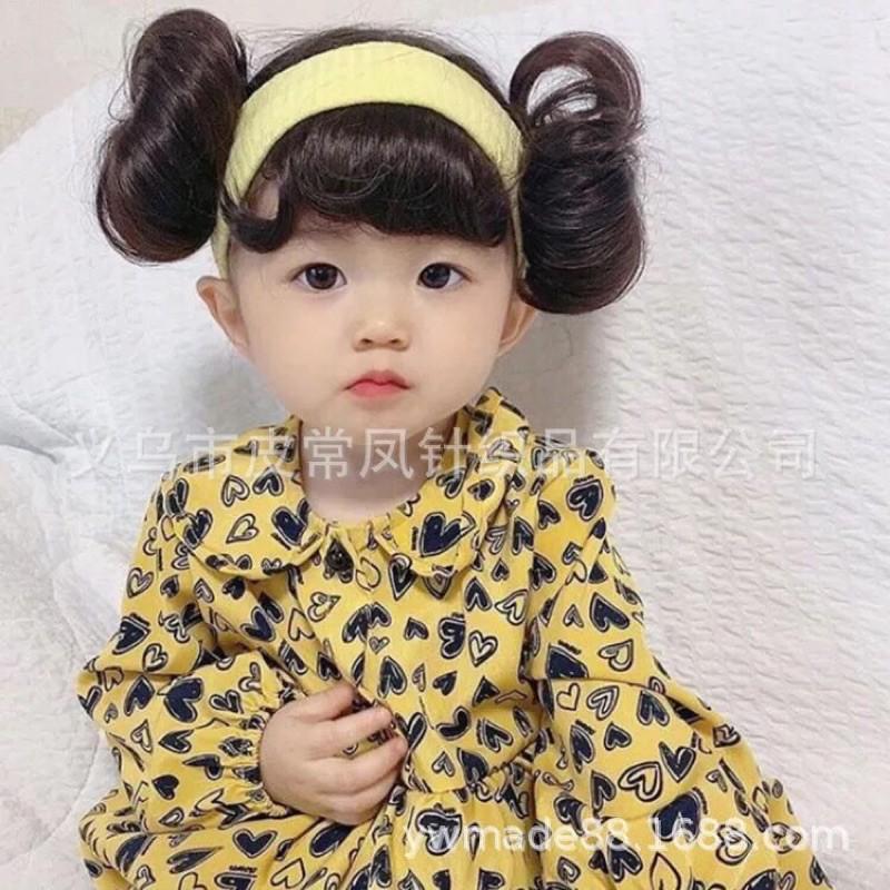 Băng đô tóc giả cho bé cực dễ thương