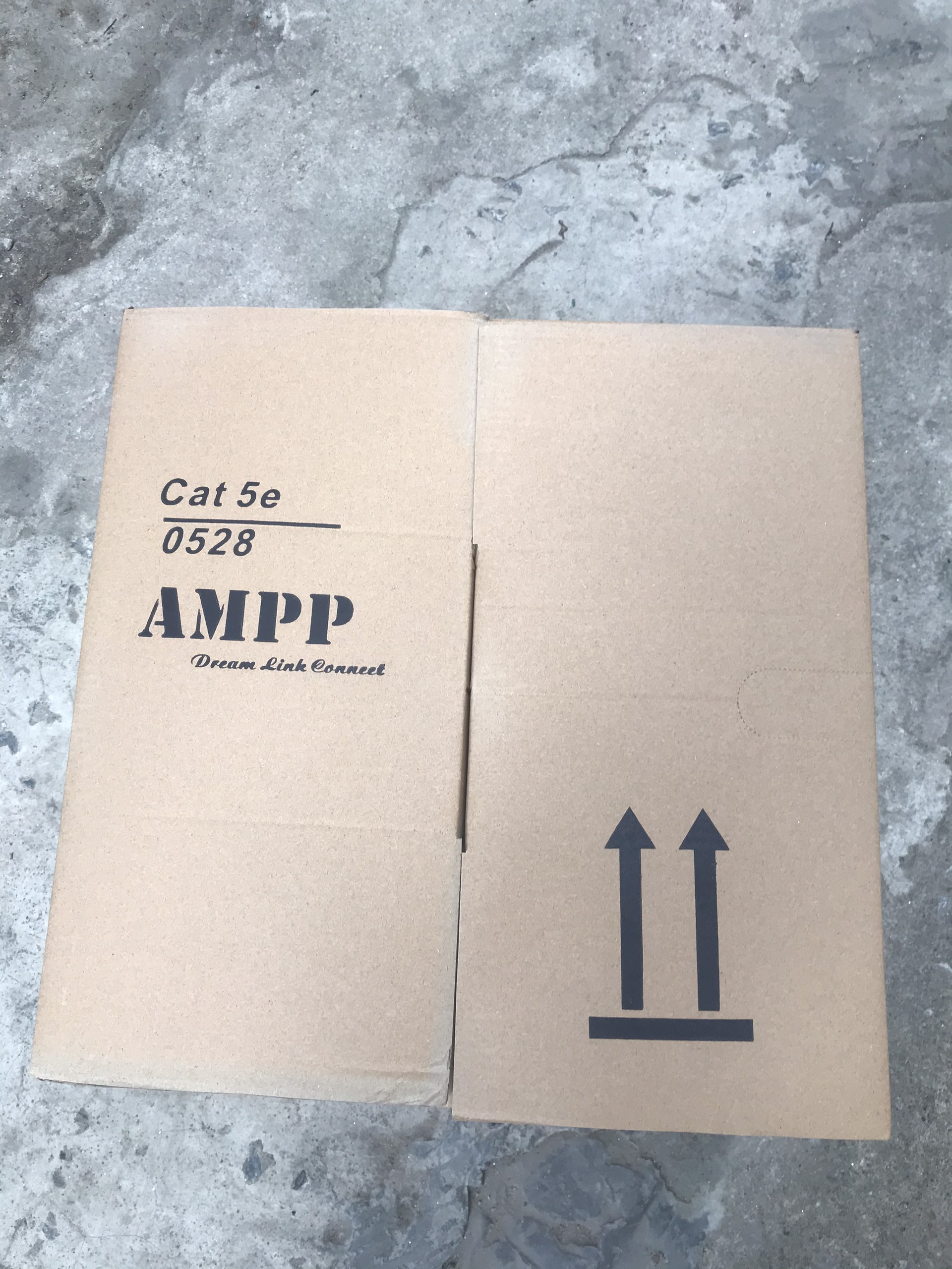 Cuộn dây mạng CAT 5e AMPP , cáp mạng cat5e cuộm 305m chất liệu hợp kim cao cấp - Home Computer