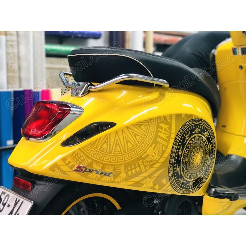 Bộ decal trống đồng Vespa Primavera - Sprint