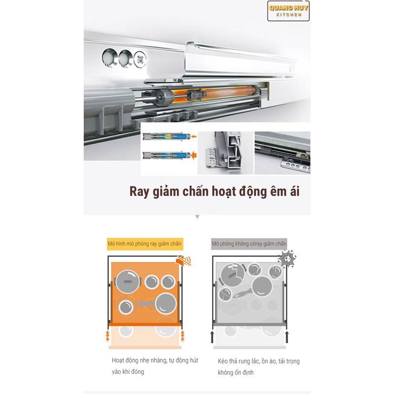 Giá thớt inox 201 nan vuông