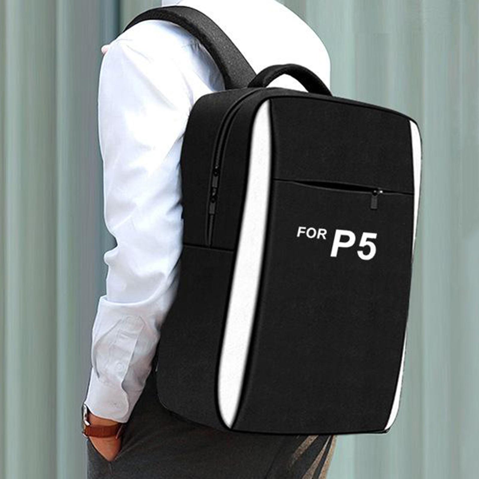 Travel Carrying Backpack Bag Shoulder Bag Case Box for PS5 Game Accessories