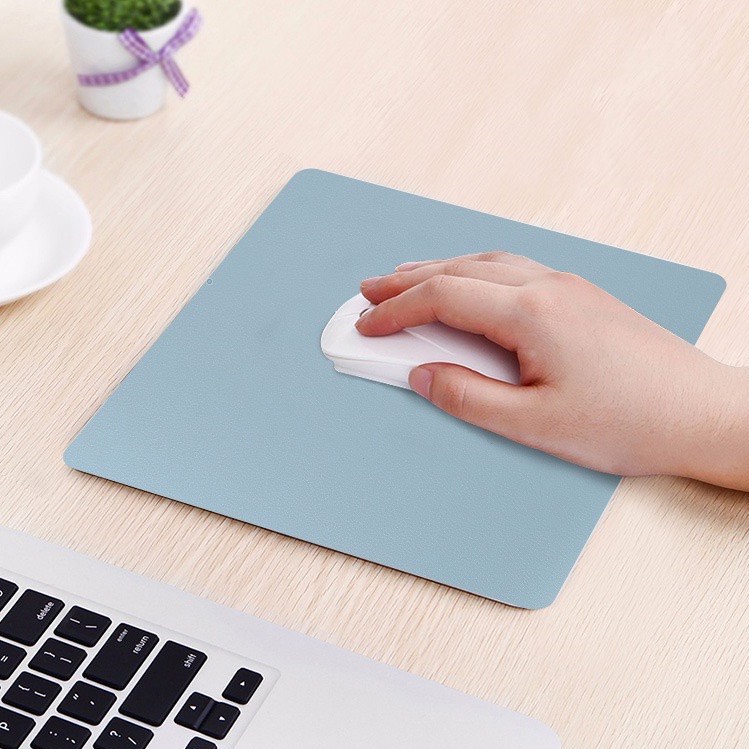 Miếng Lót Chuột Da Kai.N Mouse Pad Leather, Chống Thắm, Da Mềm, Siêu Mịn, Size 270x210mm - Hàng Chính Hãng