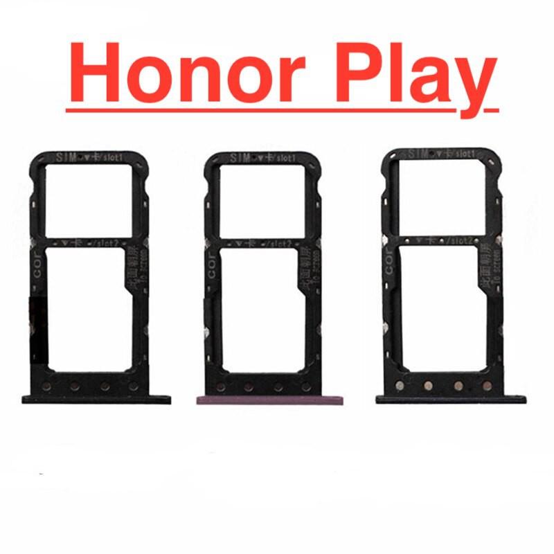 Khay Đựng Sim Cho Huawei Honor Play Khay Chứa Thẻ Nhớ Ổ Sim Linh Kiện Thay Thế