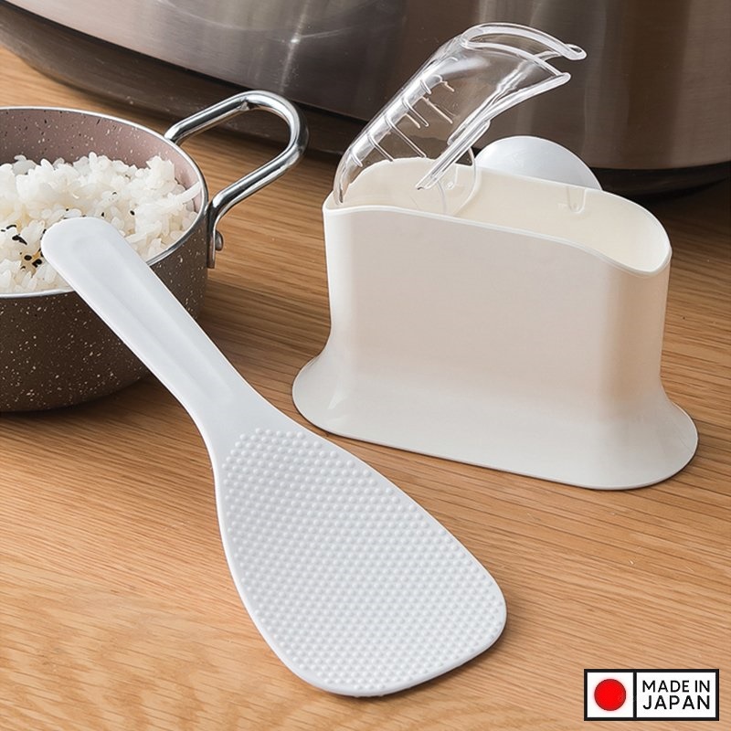 MUÔI XỚI CƠM ION BẠC KHÁNG KHUẨN AG+ SIÊU CHỐNG DÍNH NAKAYA - HÀNG NỘI ĐỊA NHẬT BẢN