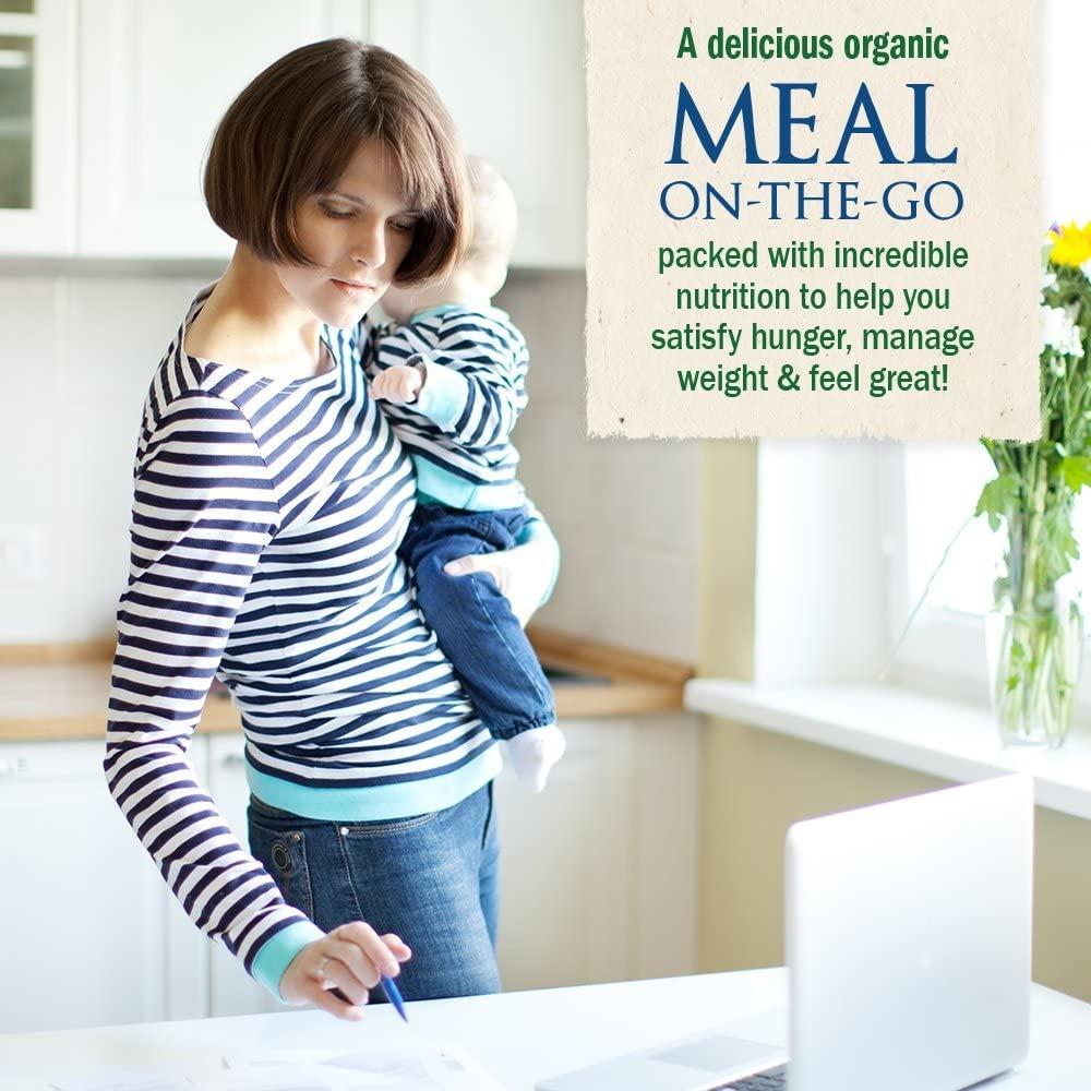 HŨ 484g BỘT ĐẠM NGUYÊN CHẤT - THAY BỮA ĂN - VỊ VANILLA Garden of Life Protein Powder - Raw Organic Meal, Vegan (17.1 oz)