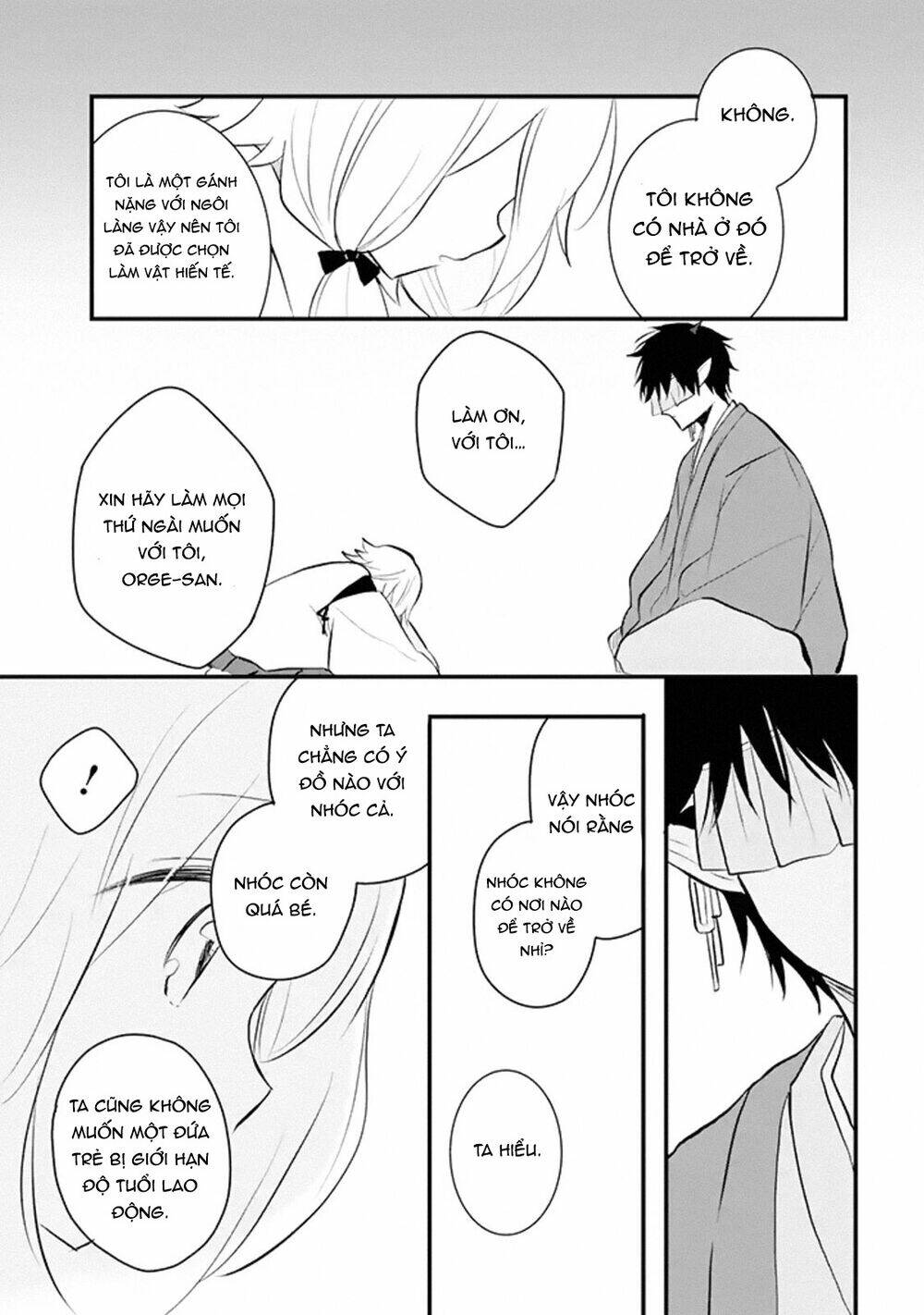 tôi đã tới chỗ của ogre-san chapter 1 7