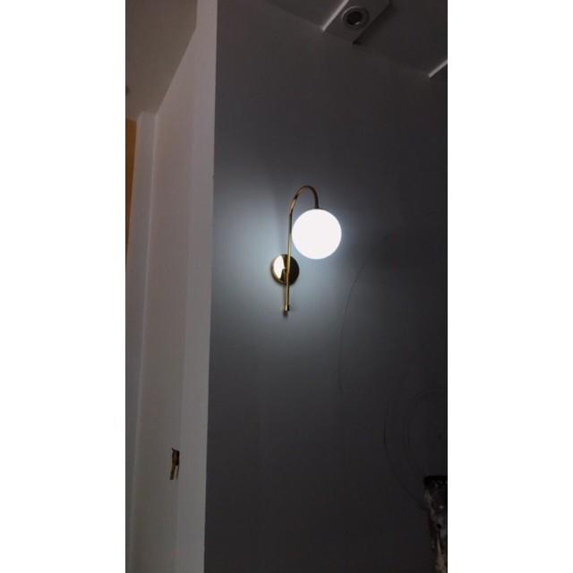 Đèn gắn tường hình cầu,đèn trang trí,đèn phòng ngủ, đèn decor
