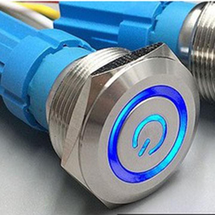 Công tắc LED gắn CÁC LOẠI XE MÁY, gắn ĐÈN TRỢ SÁNG, hiển thị MÀU SẮC bắt mắt - CTL