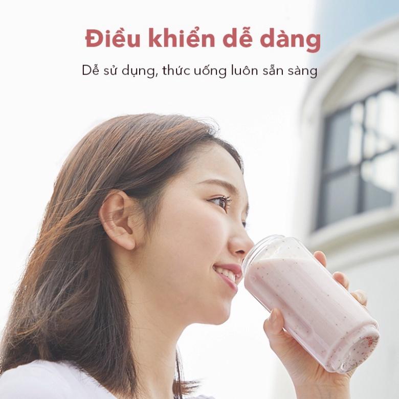 Máy xay sinh tố đa năng SAMONO SW-Z7 năng suất lớn rất có thể nghiền đá, ép chỉ từ 10s - 2 bình rời - Hàng chính hãng