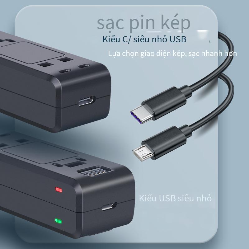 Đảm bảo chất lượng phù hợp với đế sạc nhanh insta360oner một pin máy ảnh rs phụ kiện đế sạc kép