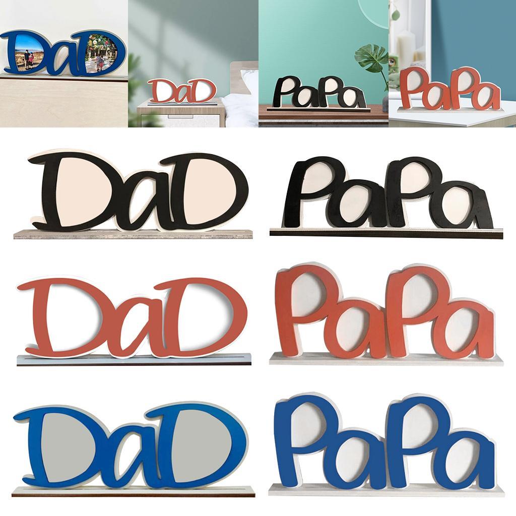 Dad/Papa Picture Frame Pictures Holder Home Desktop Ornament