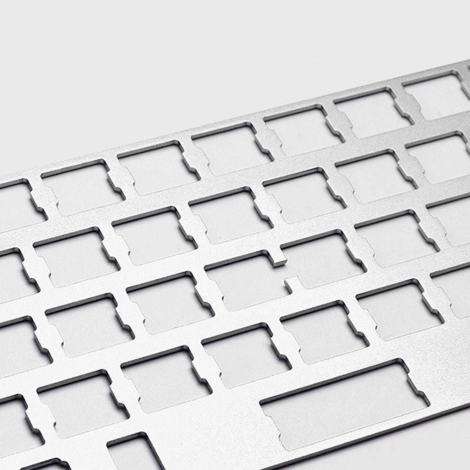 Positioning Board Plate Anodized Aluminum Splited Plate for GH60 PCB 60% Keyboard DIY